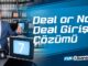 Deal or No Deal Giriş Çözümü